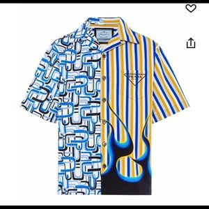 Prada button up shirt